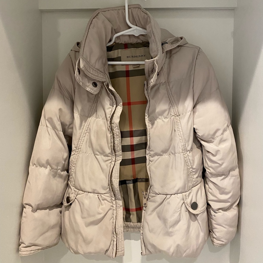 Girls Burberry Jacket